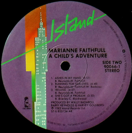 Marianne Faithfull : A Child's Adventure (LP, Album, Ltd, Promo, Qui)