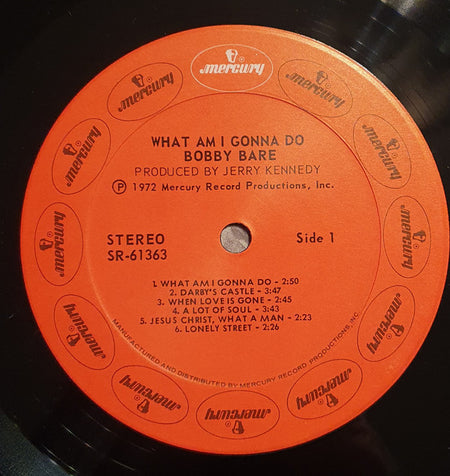 Bobby Bare : What Am I Gonna Do? (LP)