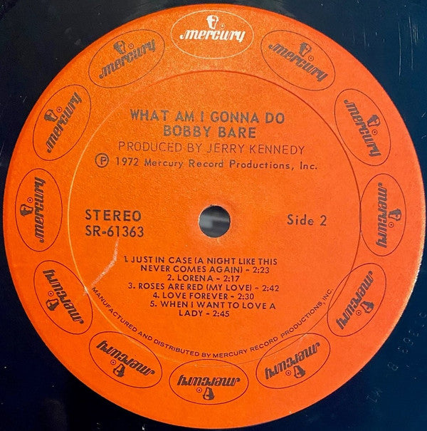 Bobby Bare : What Am I Gonna Do? (LP)