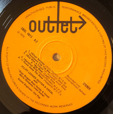 Cliff Ledger : Kentucky In The Morning (LP)