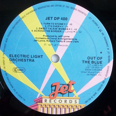 Electric Light Orchestra : Out Of The Blue (2xLP, Album, RE)