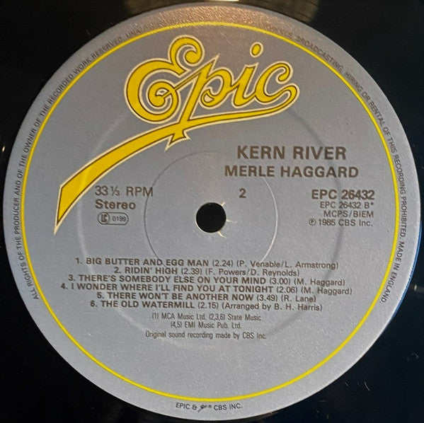 Merle Haggard : Kern River (LP)