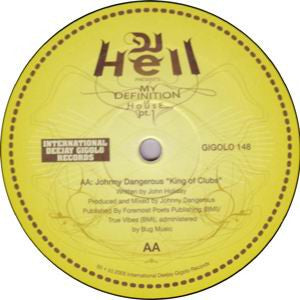 DJ Hell* : My Definition Of House Pt. 1 (12")