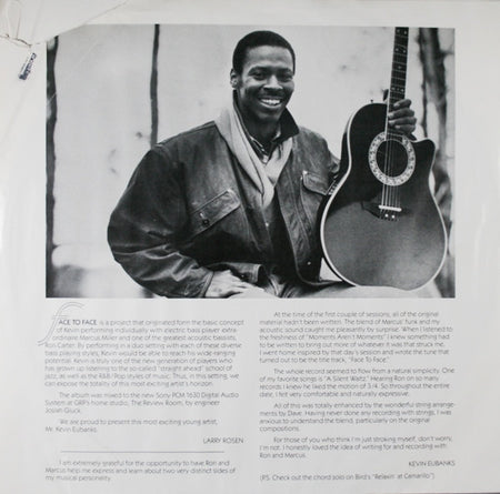 Kevin Eubanks : Face To Face (LP, Album, All)