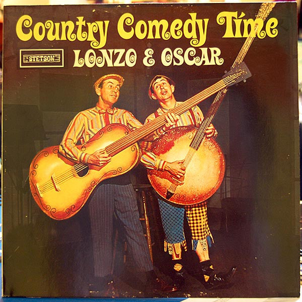 Lonzo & Oscar : Country Comedy Time (LP, Comp, Mono, RE)