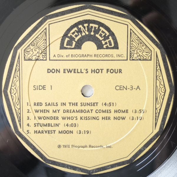Don Ewell : Don Ewell's Hot 4 (LP, Album)