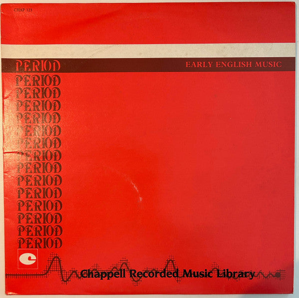 Chris Payne (2) : Early English Music (LP)