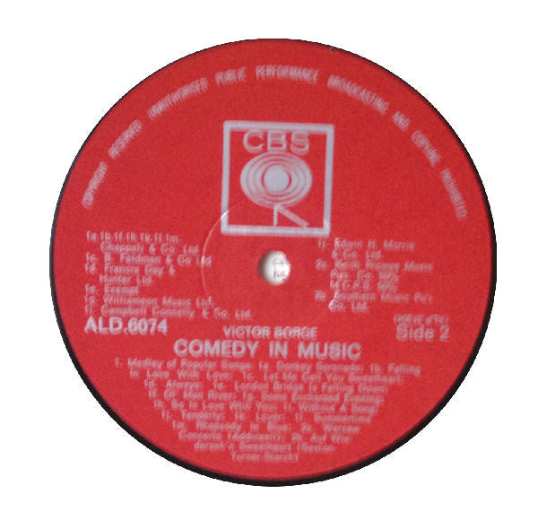 Victor Borge (2) : Comedy In Music (LP, Album)