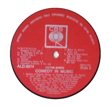 Victor Borge (2) : Comedy In Music (LP, Album)
