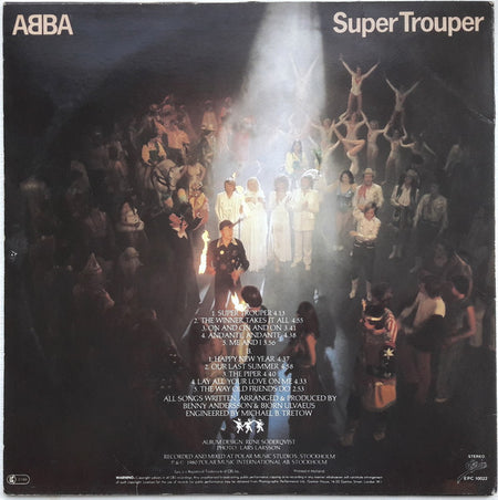 ABBA : Super Trouper (LP, Album, Dut)