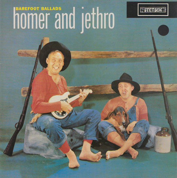 Homer And Jethro : Barefoot Ballads (LP, Album, Mono, RE)