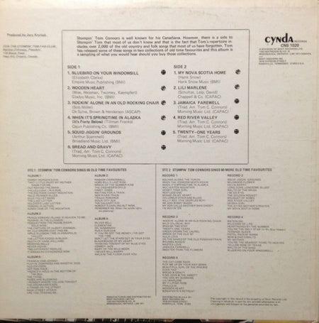 Stompin' Tom Connors : Bringing Them Back (LP, Comp)