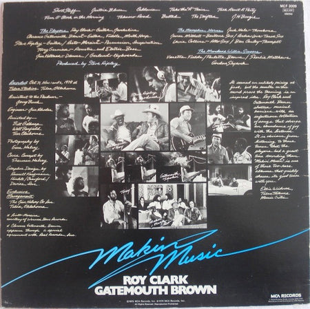 Roy Clark, Clarence "Gatemouth" Brown : Makin' Music (LP, Album)