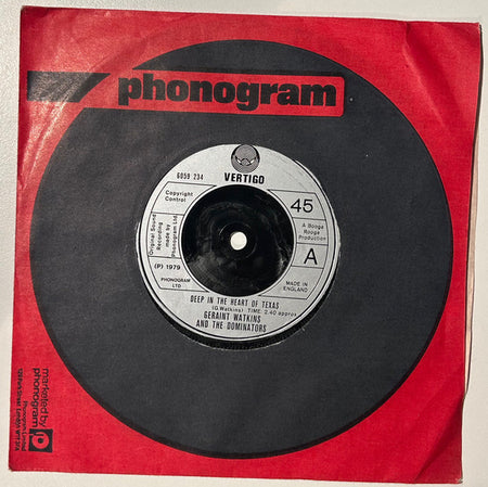 Geraint Watkins & The Dominators : Deep In The Heart Of Texas (7", Single)
