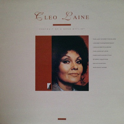 Cleo Laine : Portrait Of A Song Stylist (LP, Comp)