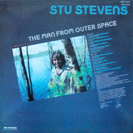 Stu Stevens : The Man From Outer Space (LP, Album)