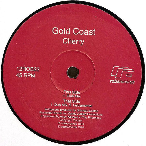 Gold Coast : Cherry (12")