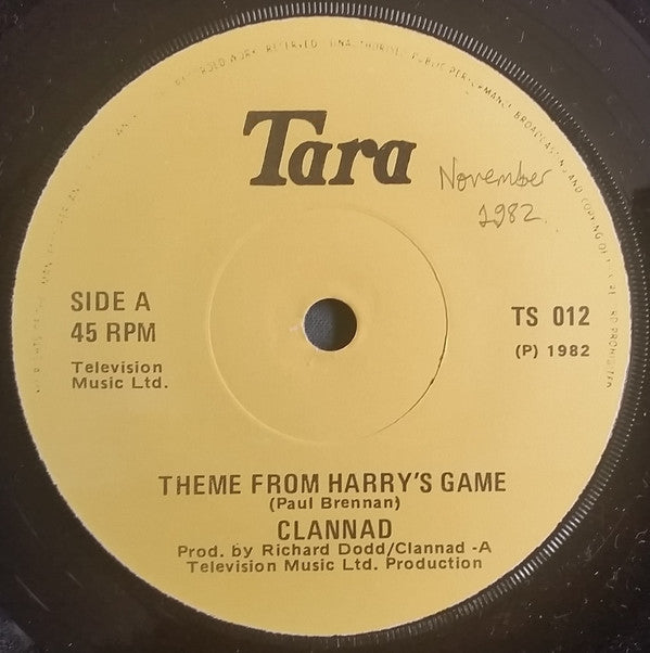 Clannad : Theme From Harry's Game (7", Single)