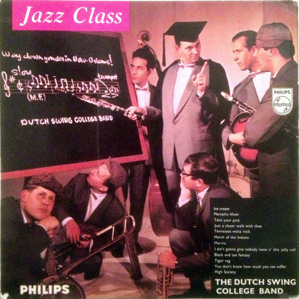 The Dutch Swing College Band : Jazz Class (LP, Mono)