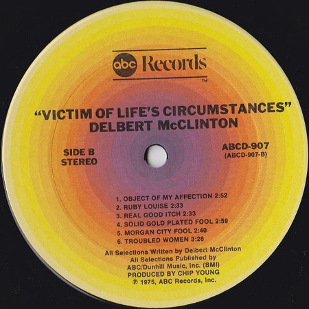 Delbert McClinton : Victim Of Life's Circumstances (LP, Album, Ter)