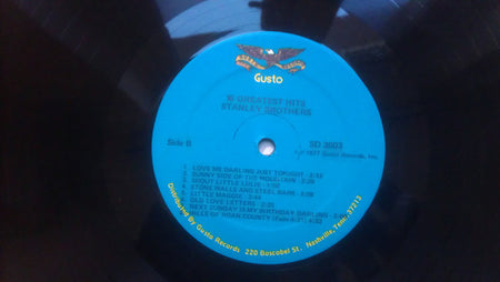 The Stanley Brothers : 16 Greatest Hits (LP, Comp, Blu)