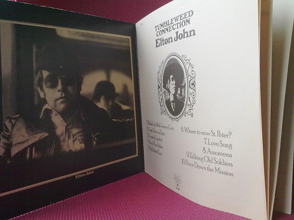 Elton John : Tumbleweed Connection (LP, Album, M/Print)