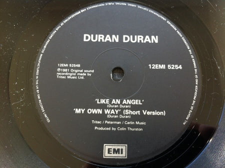 Duran Duran : My Own Way (12", Single, RE, Bla)