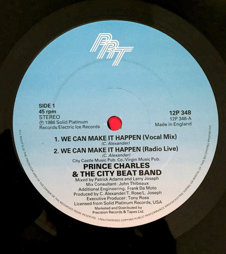Prince Charles And The City Beat Band : We Can Make It Happen (12")