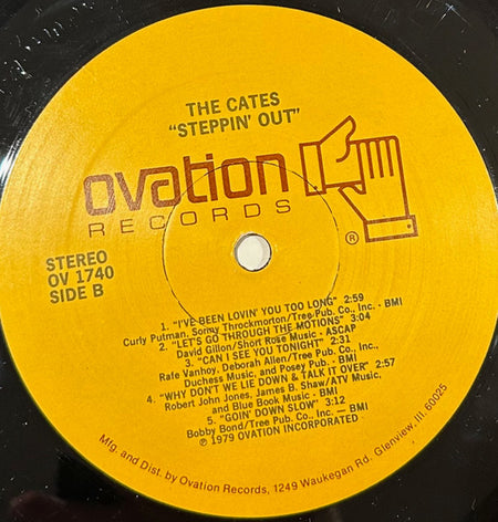Cates Sisters : Steppin' Out (LP, Album)
