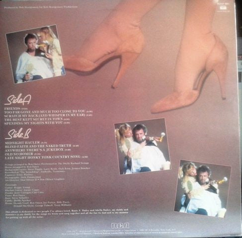 Razzy Bailey : Makin' Friends (LP, Album)