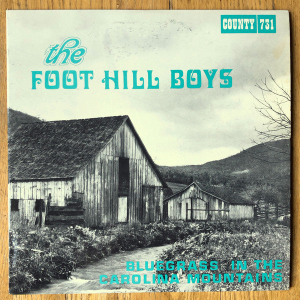 Foot Hill Boys : Bluegrass In The Carolina Mountains (LP, Album)