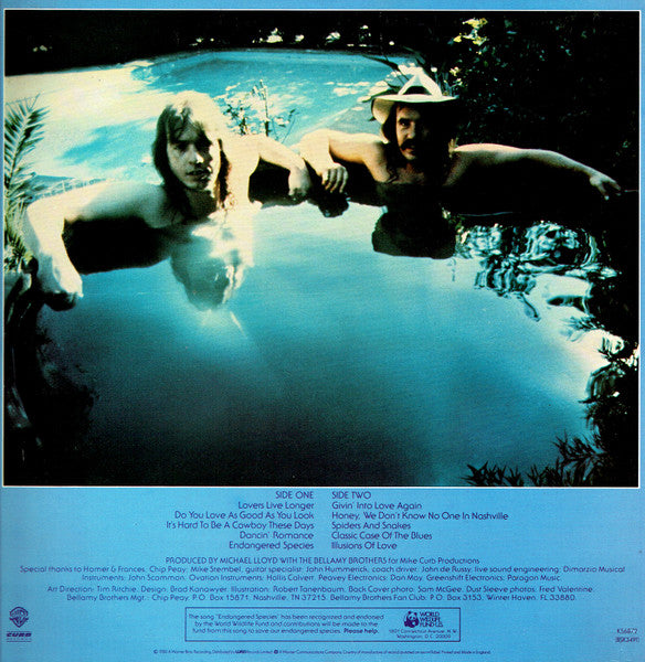 Bellamy Brothers : Sons Of The Sun (LP, Album)