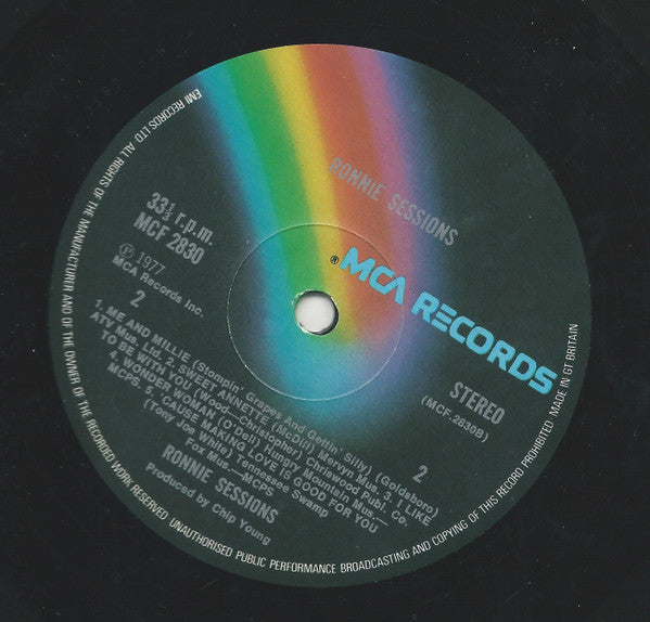 Ronnie Sessions : Ronnie Sessions (LP, Album)