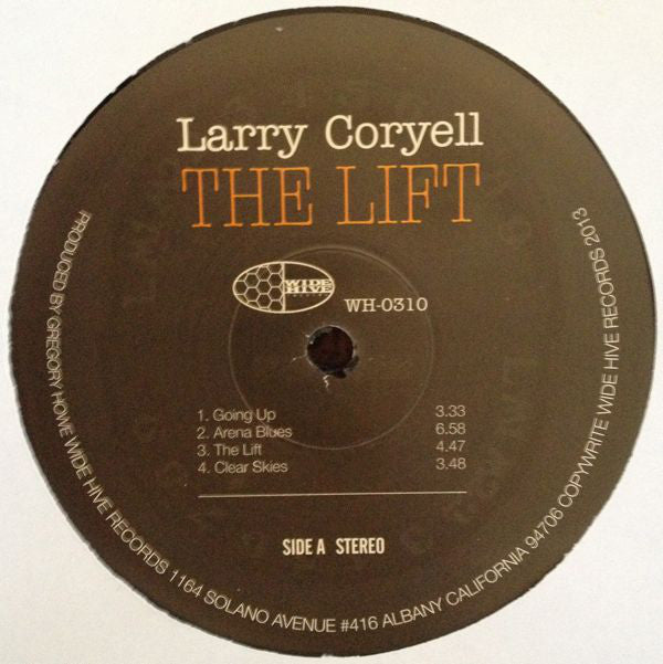 Larry Coryell : The Lift (LP, Album)