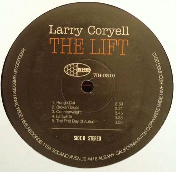 Larry Coryell : The Lift (LP, Album)