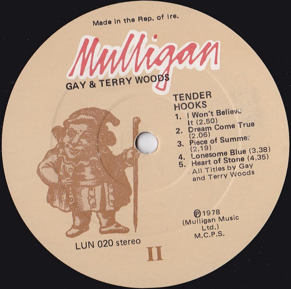 Gay And Terry Woods* : Tender Hooks (LP, Album)