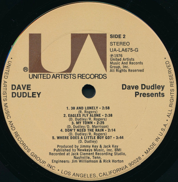 Dave Dudley : Dave Dudley Presents (LP, Album)