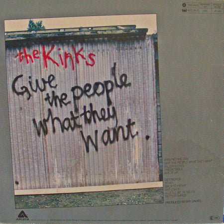 The Kinks : Give The People What They Want (LP, Album)