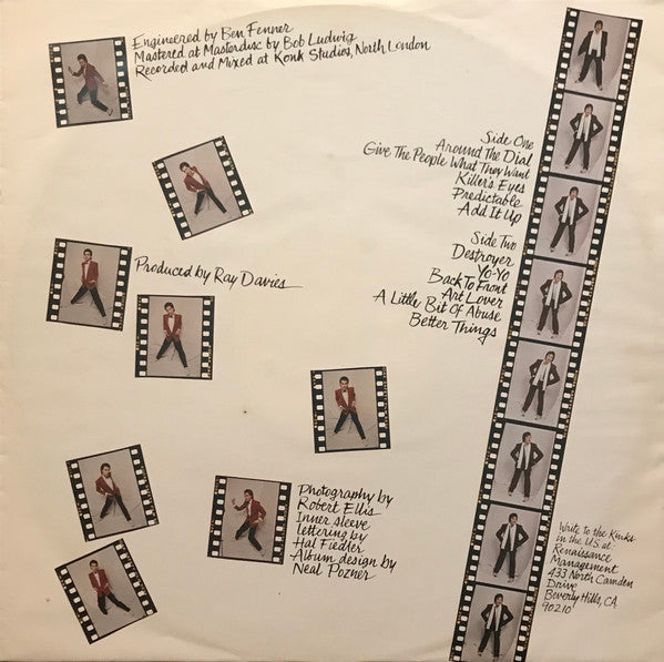The Kinks : Give The People What They Want (LP, Album)