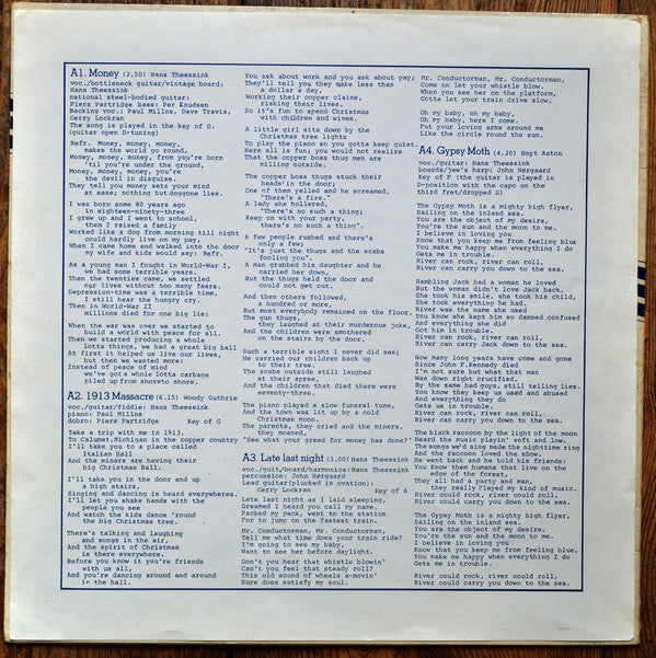 Hans Theessink : Late Last Night (LP)