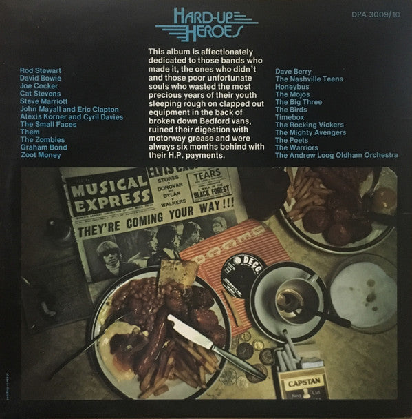 Various : Hard-Up Heroes (2xLP, Comp, Mono, Gat)