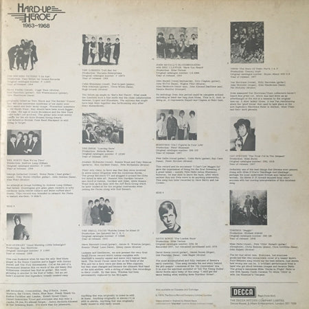 Various : Hard-Up Heroes (2xLP, Comp, Mono, Gat)