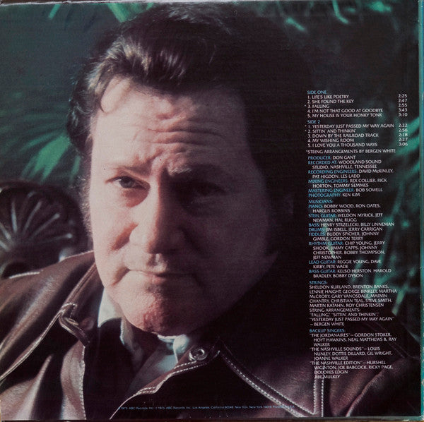 Lefty Frizzell : The Classic Style Of Lefty Frizzell (LP, Album)