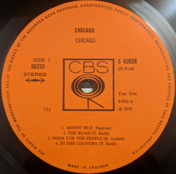 Chicago (2) : Chicago (2xLP, Album, Gat)