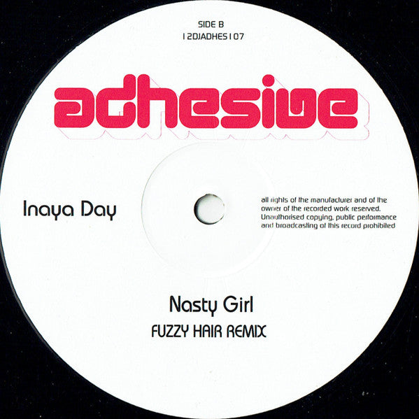 Inaya Day : Nasty Girl (2x12", Promo)