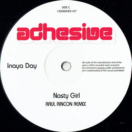 Inaya Day : Nasty Girl (2x12", Promo)