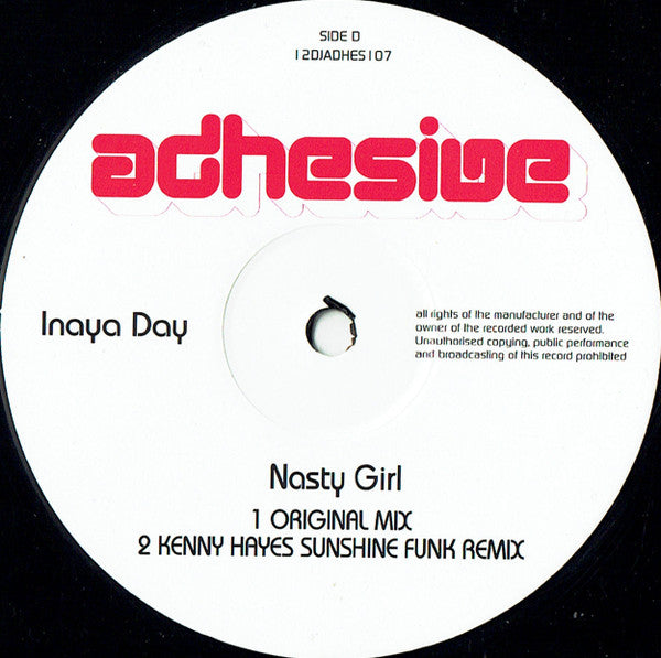 Inaya Day : Nasty Girl (2x12", Promo)