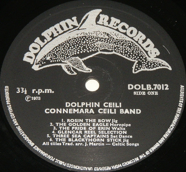 The Connemara Ceili Band : Dolphin Ceili (LP, Album)