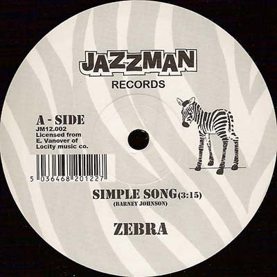 Zebra (28) : Simple Song (12")