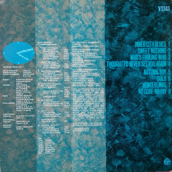 Working Week : Working Nights (LP, Album + 12")
